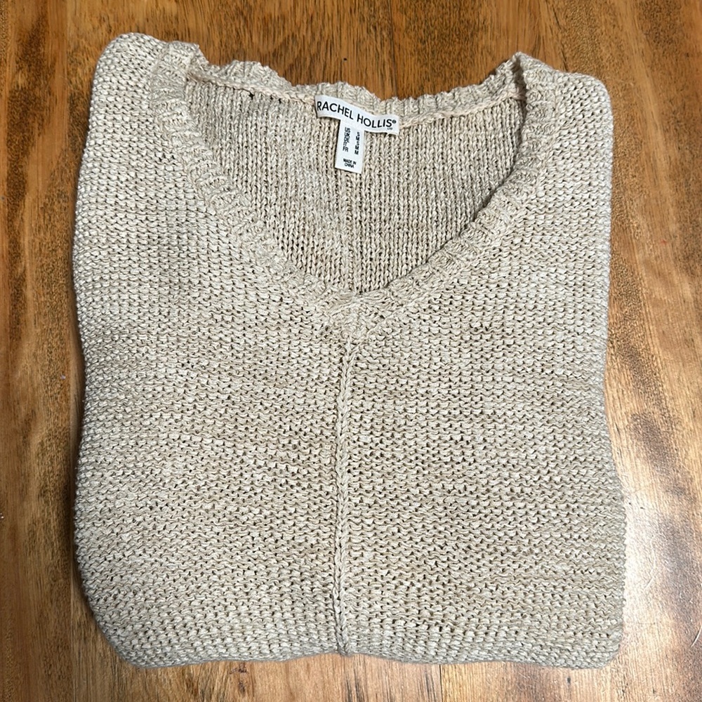 Rachel Hollis Oversized Hi-lo Sweater
